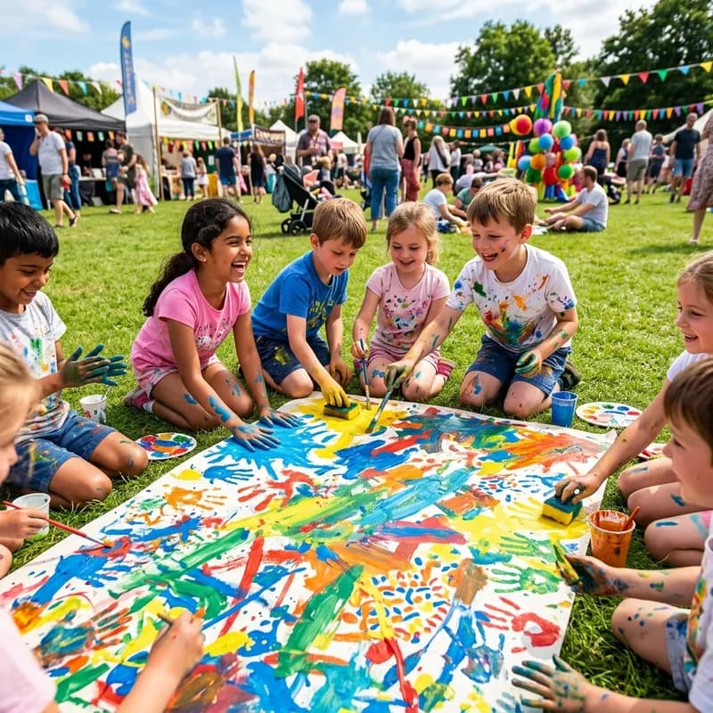 Inclusive Children's Painting Festival