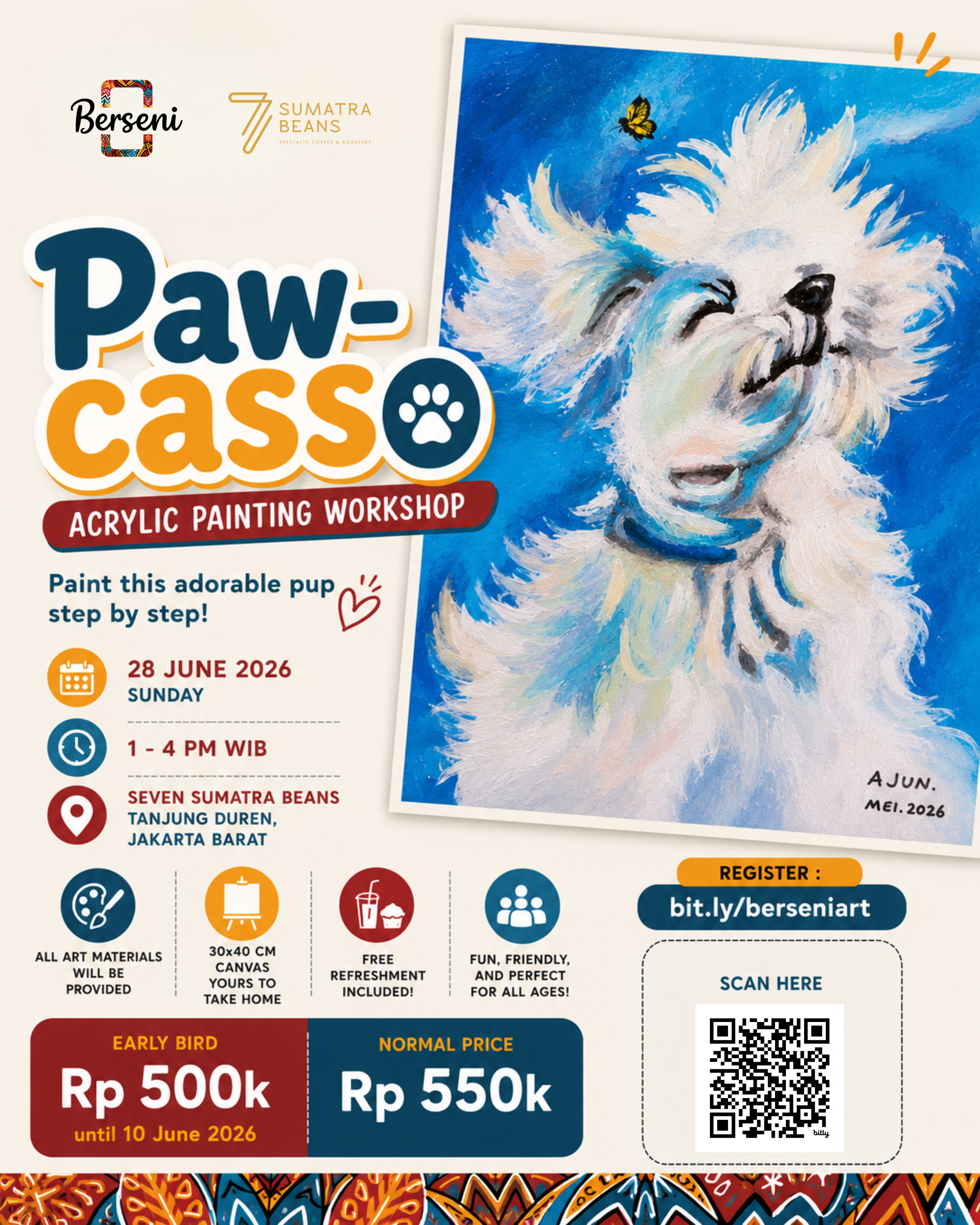 Paw-casso - Acrylic Painting Workshop