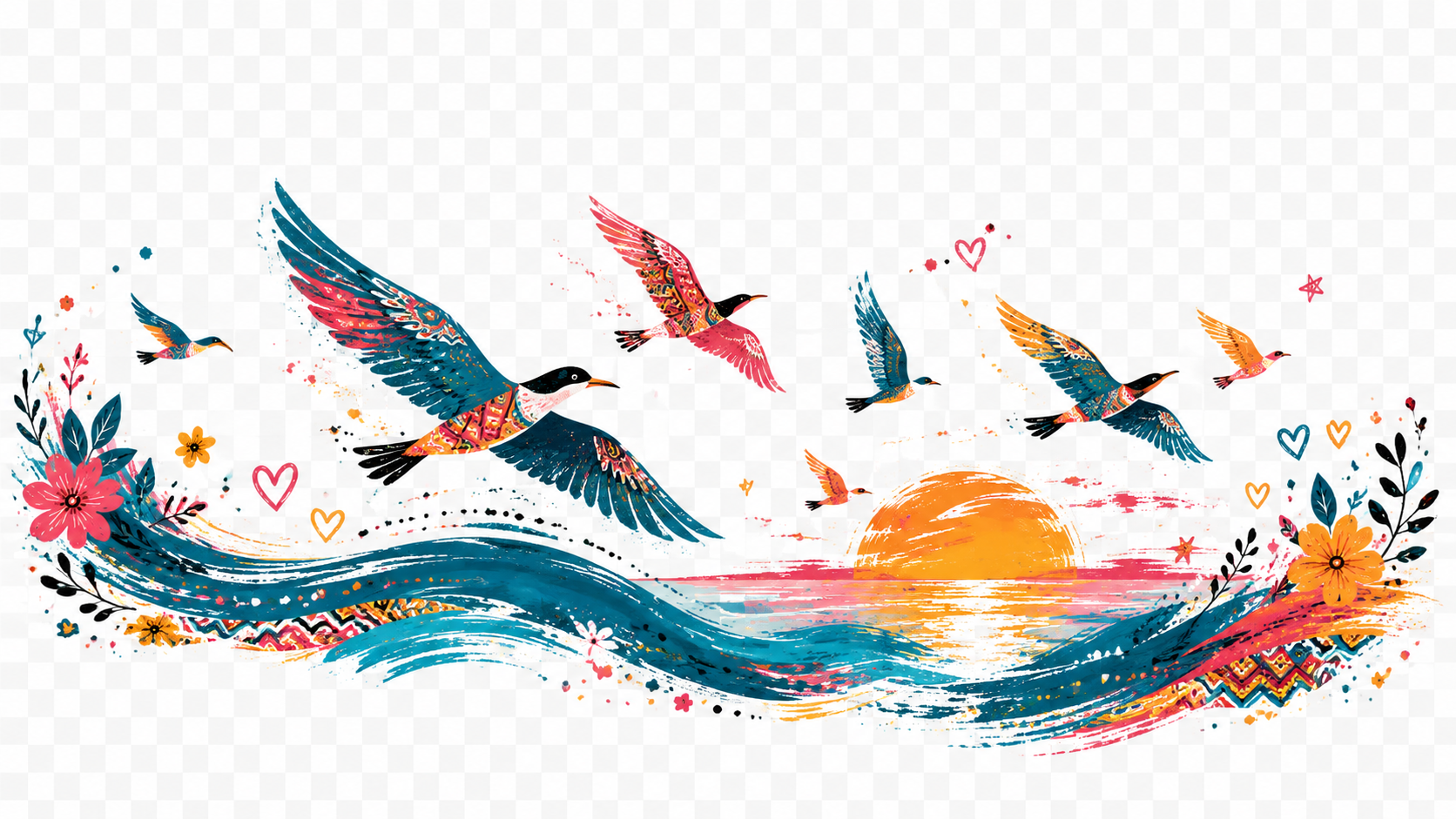 Modern Indonesian Painting Art